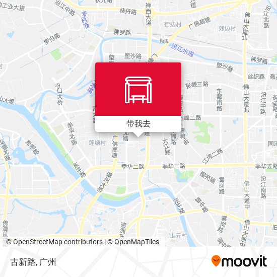 古新路地图