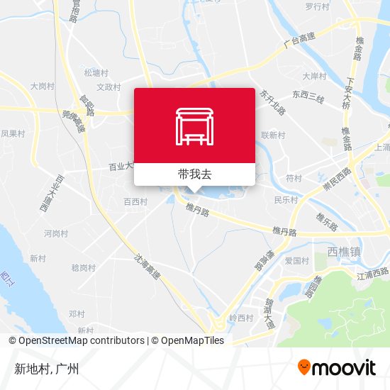 新地村地图