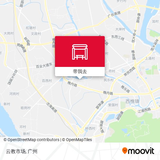 云教市场地图