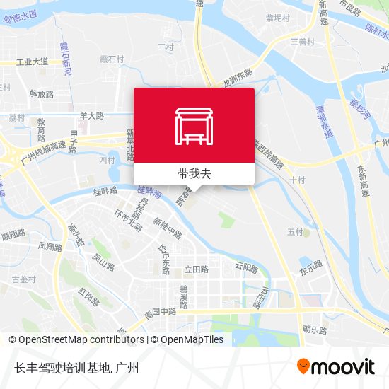 长丰驾驶培训基地地图