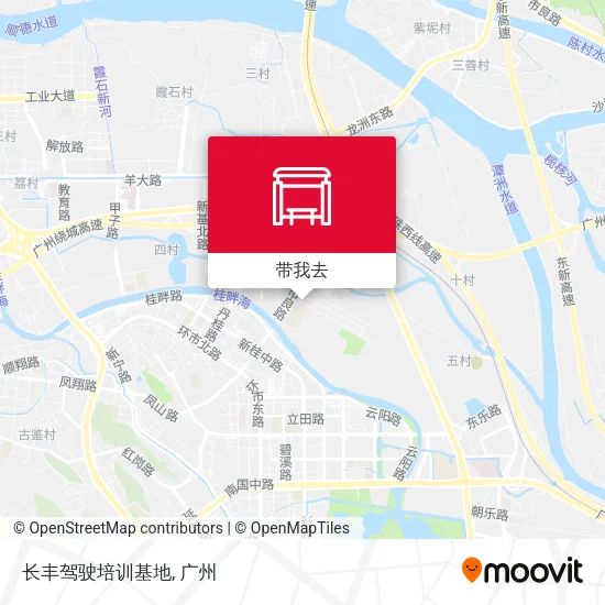 长丰驾驶培训基地地图
