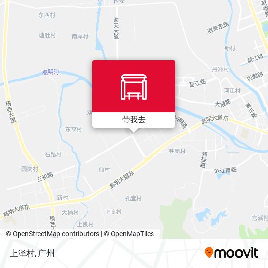 上泽村地图