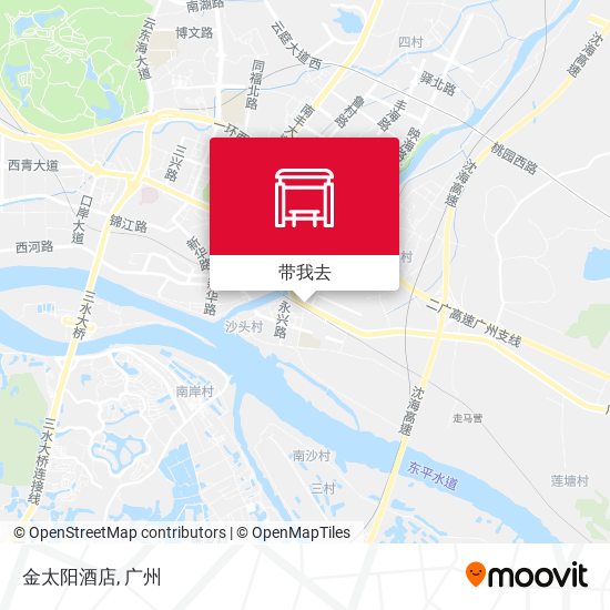 金太阳酒店地图