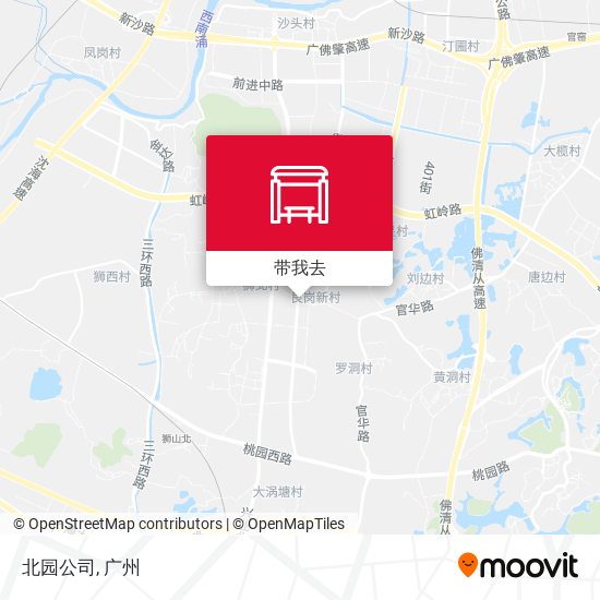 北园公司地图