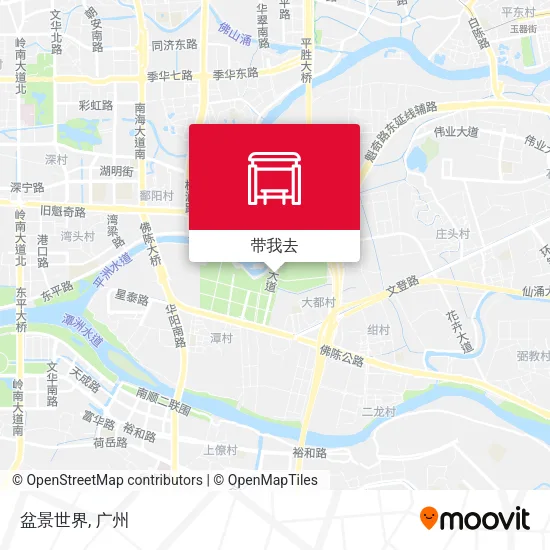 盆景世界地图