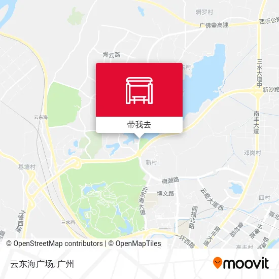 云东海广场地图