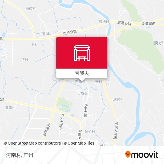 河南村地图