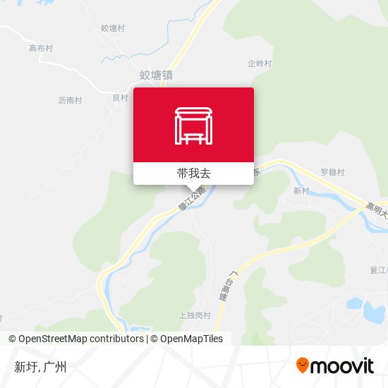 新圩地图