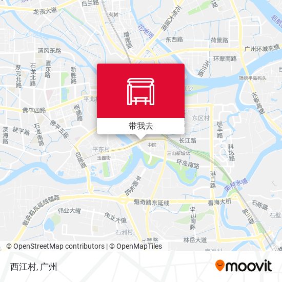西江村地图