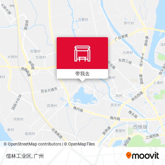 儒林工业区地图