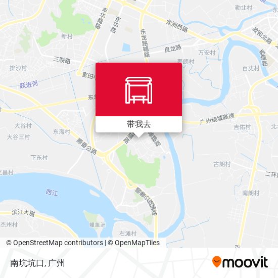 南坑坑口地图