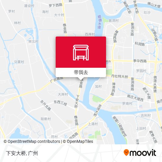 下安大桥地图