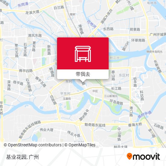 基业花园地图