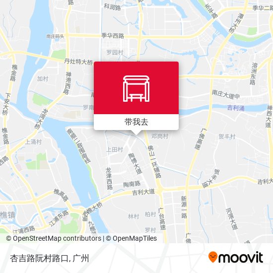 杏吉路阮村路口地图