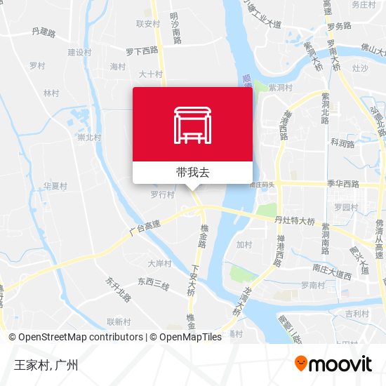 王家村地图