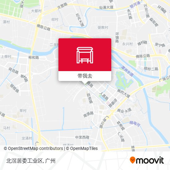 北滘居委工业区地图