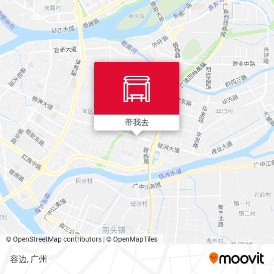 容边地图