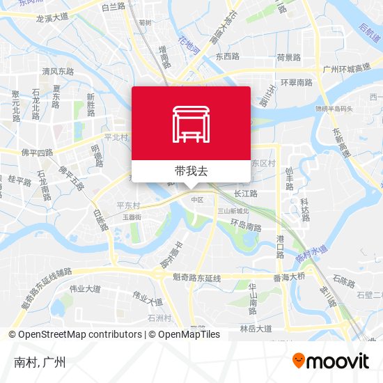 南村地图