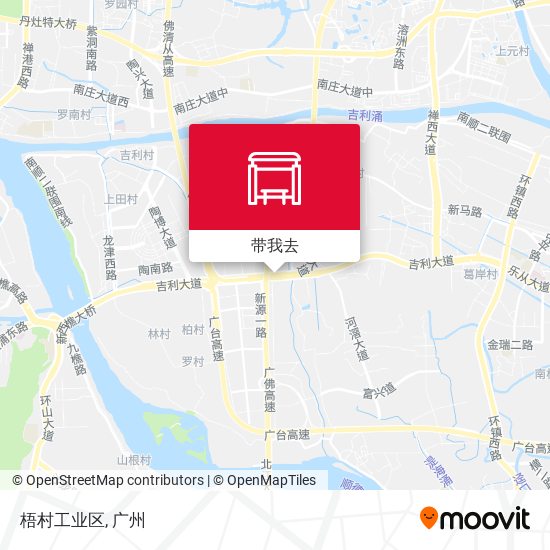 梧村工业区地图