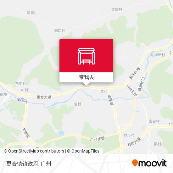 更合镇镇政府地图