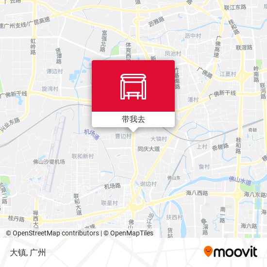 大镇地图