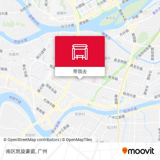 南区凯旋豪庭地图