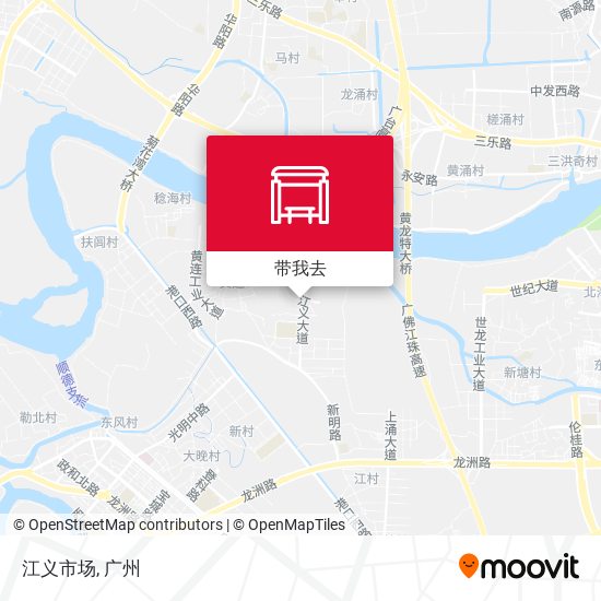 江义市场地图