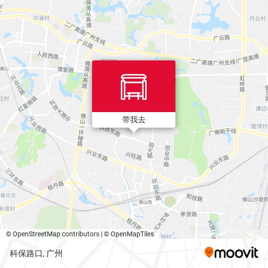 科保路口地图