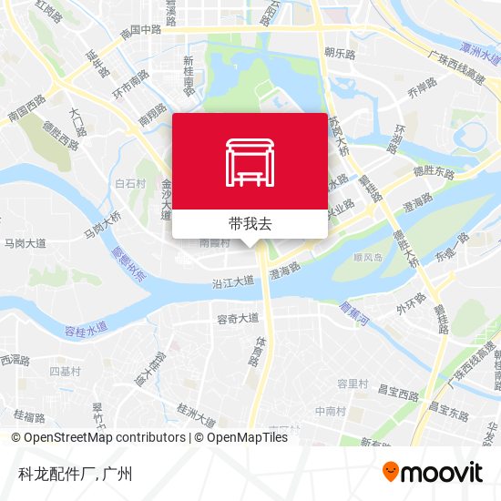 科龙配件厂地图