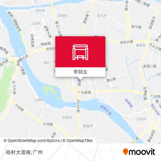 梧村大道南地图