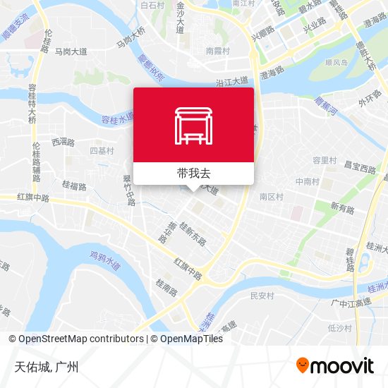 天佑城地图