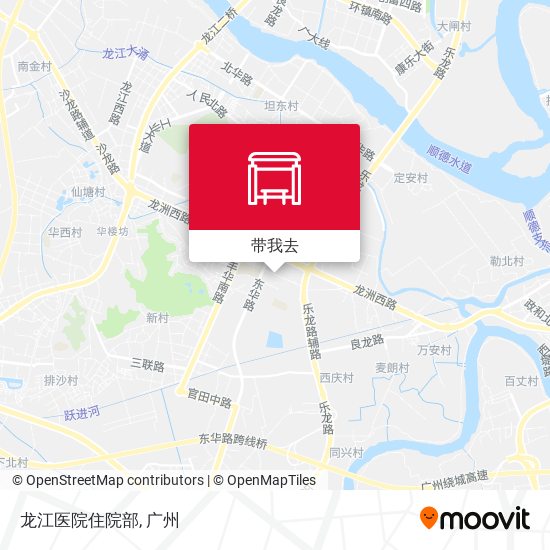 龙江医院住院部地图