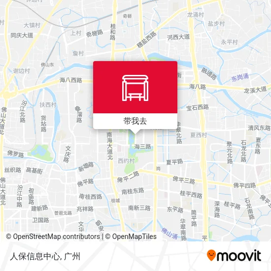 人保信息中心地图