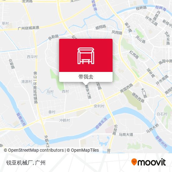 锐亚机械厂地图