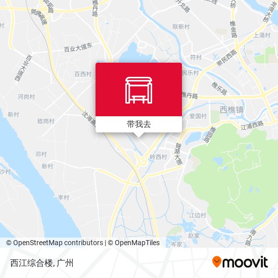 西江综合楼地图