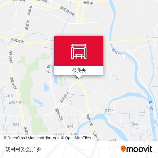 汤村村委会地图