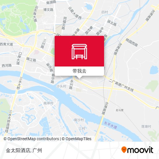 金太阳酒店地图