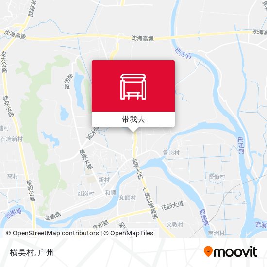 横吴村地图