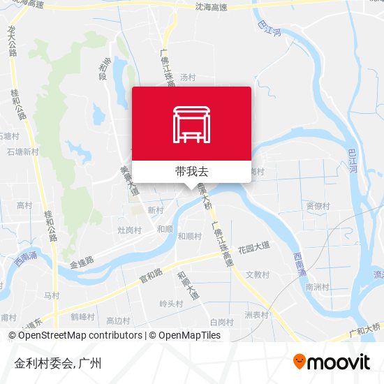 金利村委会地图