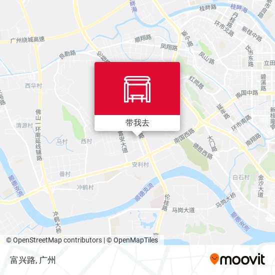 富兴路地图