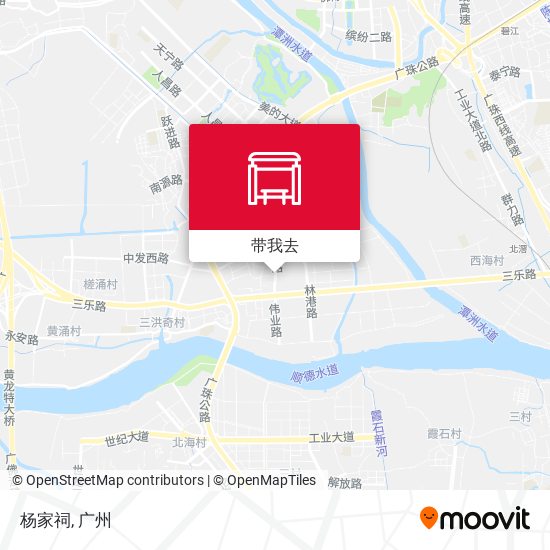 杨家祠地图