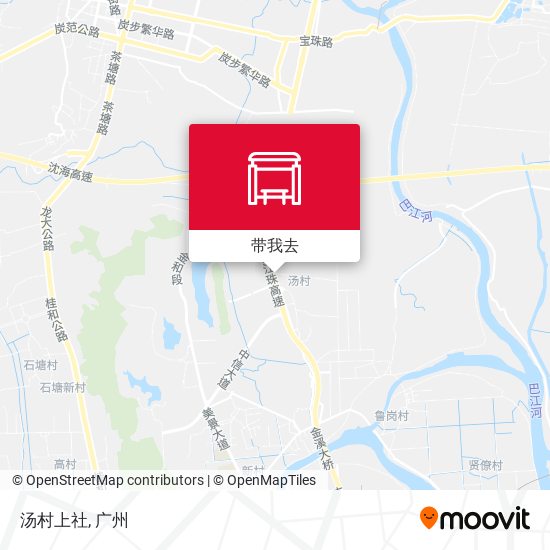 汤村上社地图