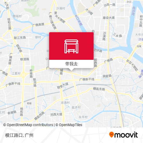 横江路口地图