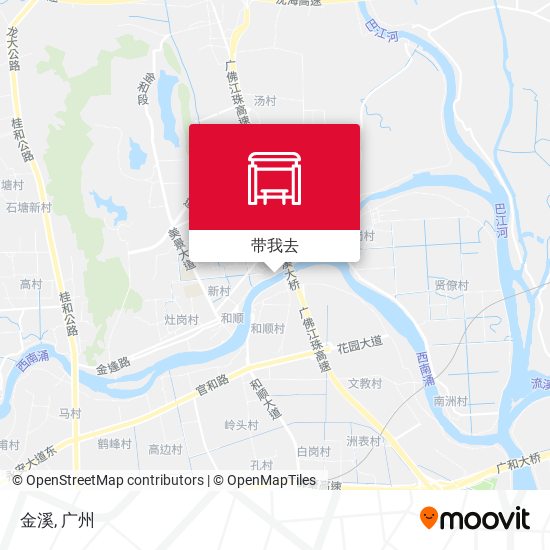 金溪地图