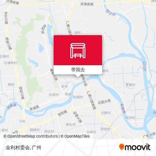 金利村委会地图