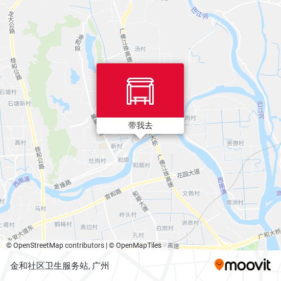 金和社区卫生服务站地图