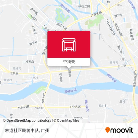 林港社区民警中队地图