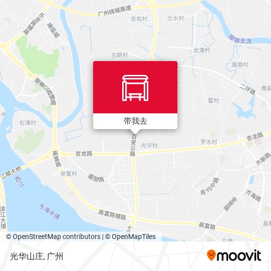 光华山庄地图