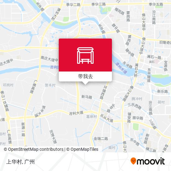 上华村地图