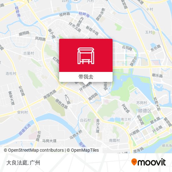 大良法庭地图